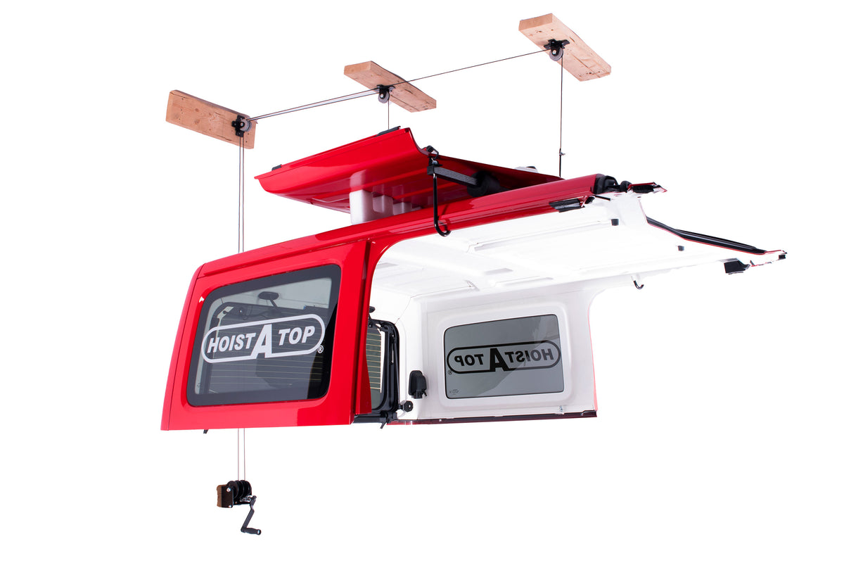 Jeep Hardtop Hoist | Hoist-A-Top Crank JL 2 Door 2018-Current