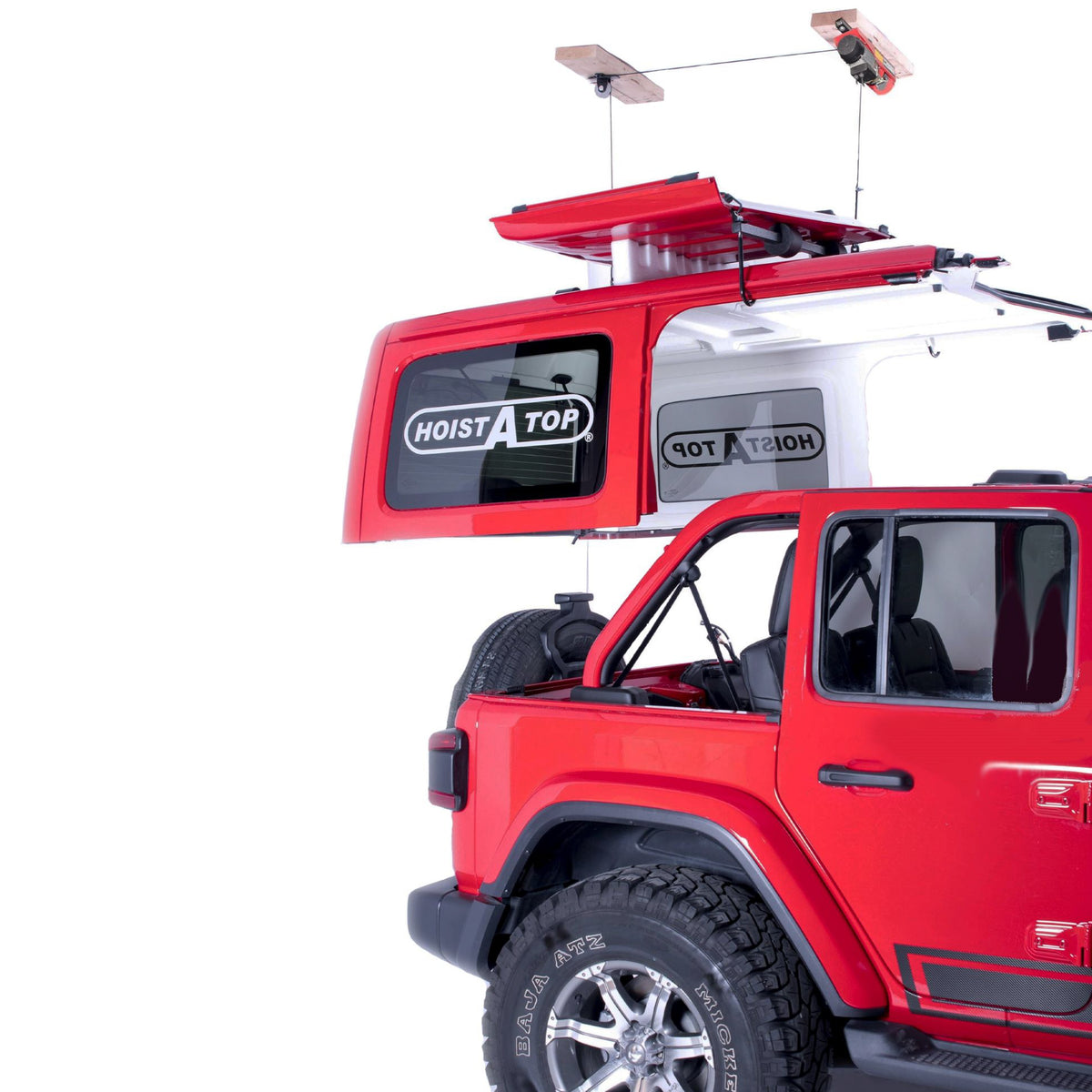 Jeep hardtop best sale hoist straps