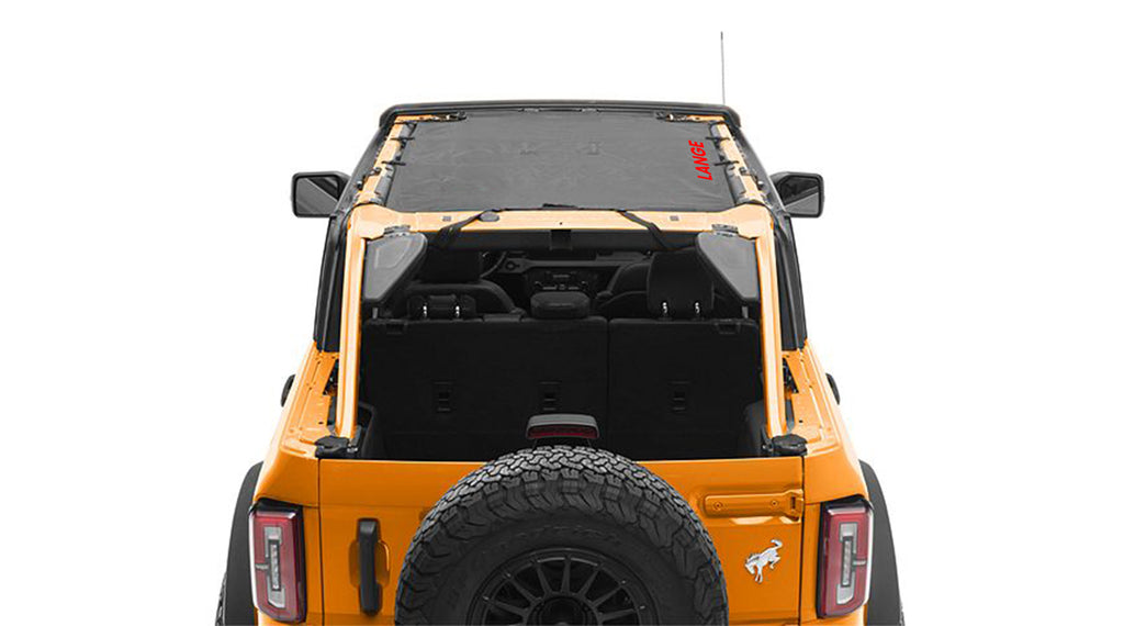 Ford Bronco TOPLESS Mesh Bimini Sunshade Top – 2-Door & 4-Door (2021 ...
