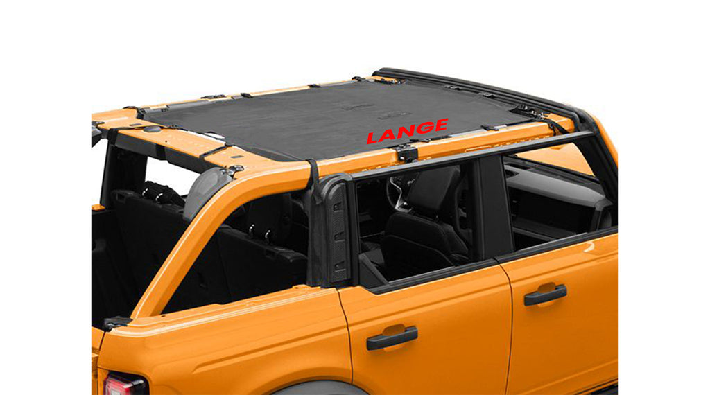 Ford Bronco Mesh Bimini Sunshade Top 2door or 4 door