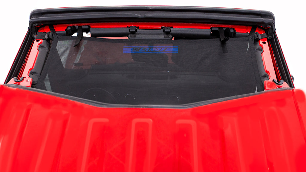 Jeep Wrangler JK Unlimited 4-Door Mesh Bimini Sunshade Top – UV