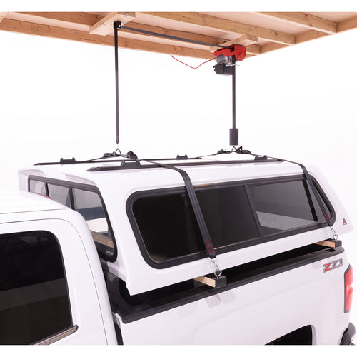 Hoist-A-Top® Truck Camper Shell Ceiling Lift – Power Hoist for
