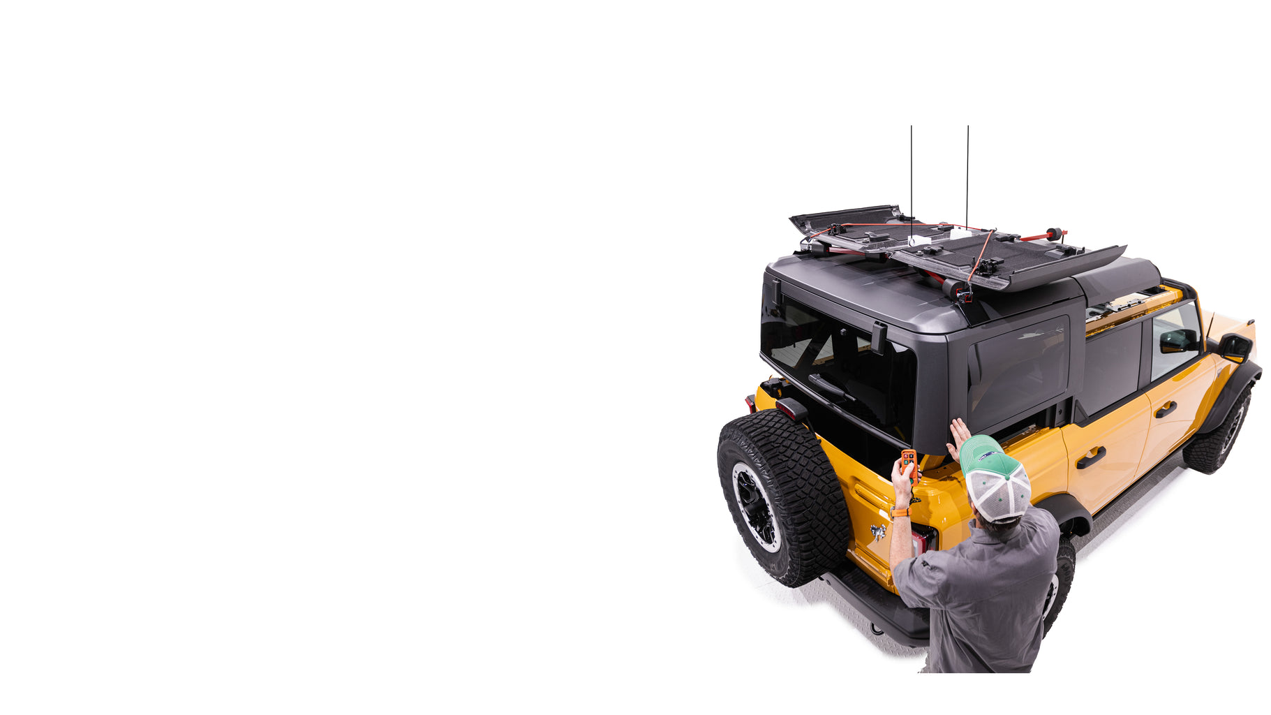 Jeep Top Hoist HoistATop from Lange Originals