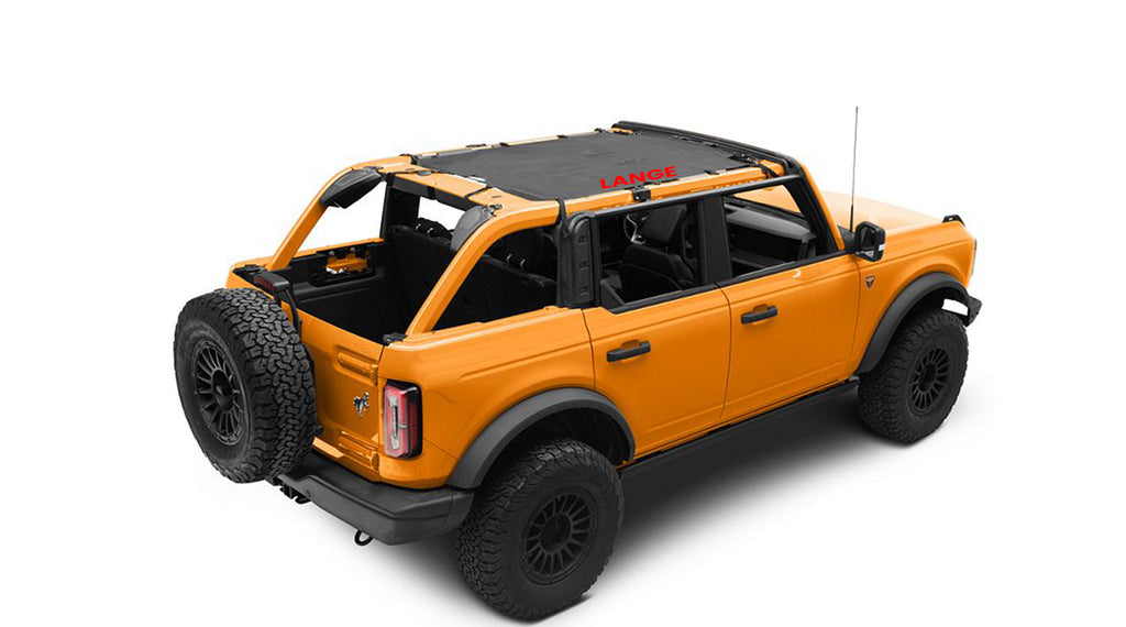 Ford Bronco TOPLESS Mesh Bimini Sunshade Top – 2-Door & 4-Door (2021 ...