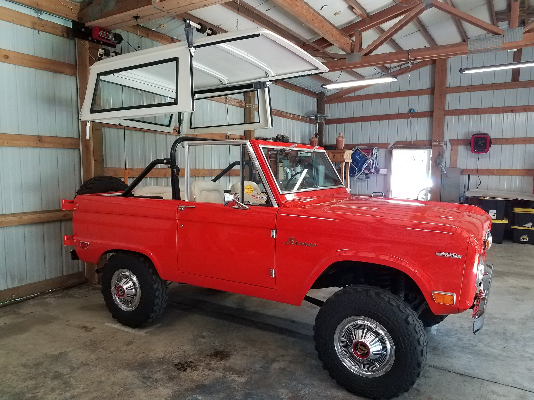 HoistATop Power Bronco 19661996 Lange Originals