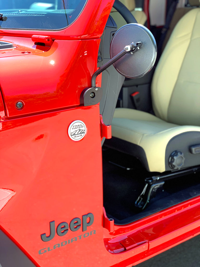 Jeep JL Mirrors Doors Off: Adventure with Style