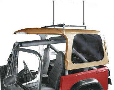 Hoist-A-Top Frame Only for Jeep Wrangler CJ, YJ, and TJ 1976-2006